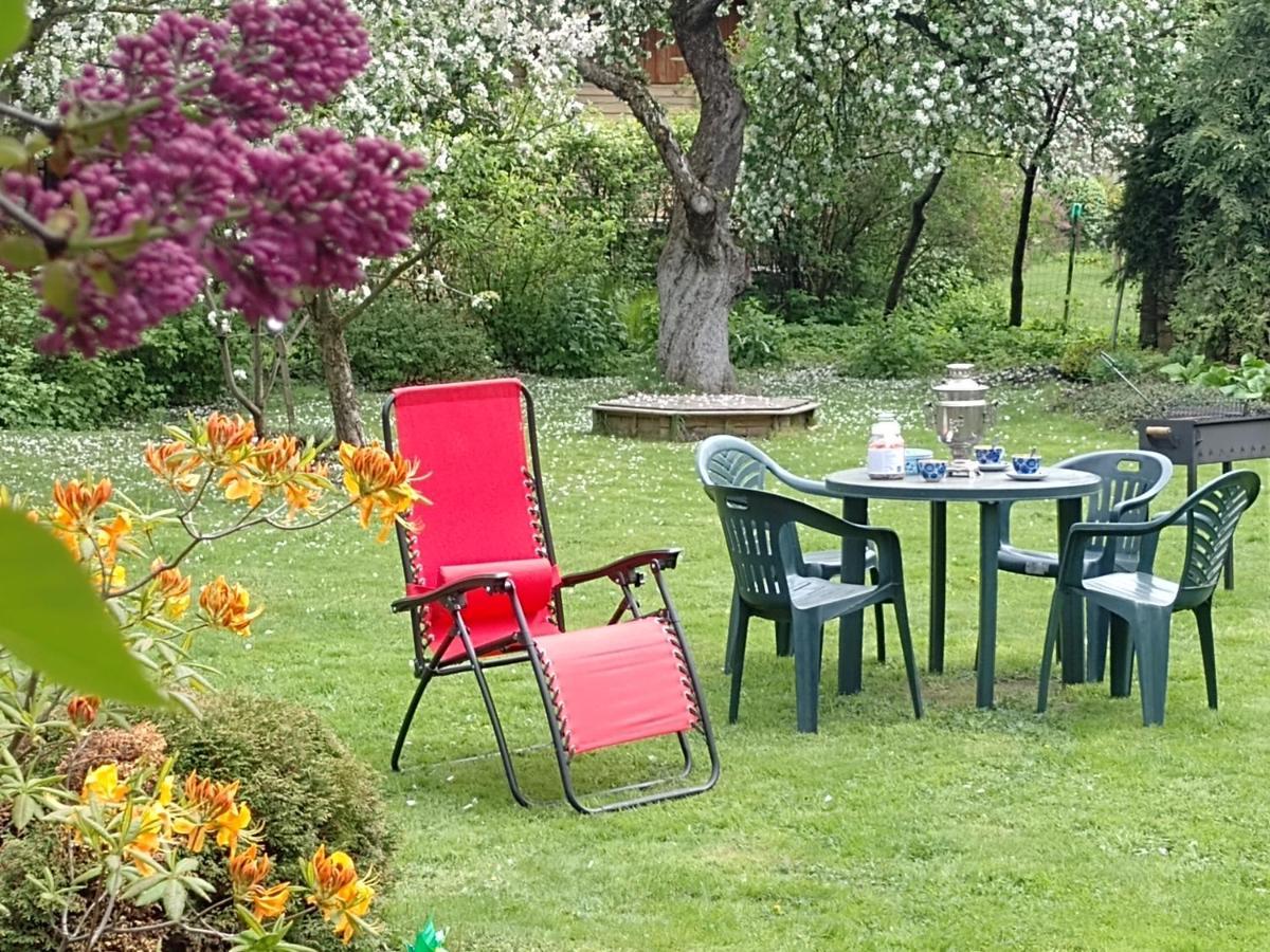 House, Garden & Sauna. Free Parking. Train Stop-200 M. Sea-1 Km. Jūrkalne 외부 사진